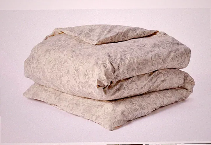 NWT $348 COYUCHI Solana Organic Print DUVET COVER Gray Botanical QUEEN