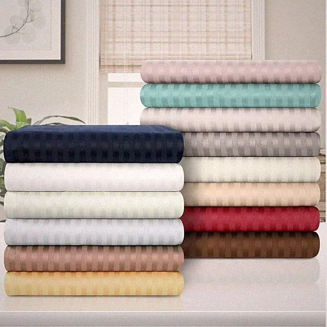Quality Bedding Collection 100%Egyptian Cotton Select item Twin Size All Striped